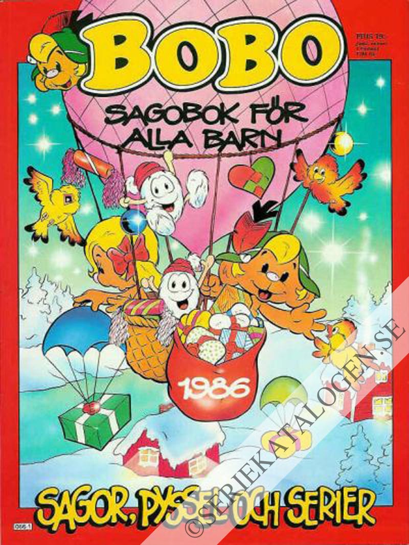 Framsida på Bobo Bobo - sagobok för alla barn - Sagor, pyssel och serier (1985)