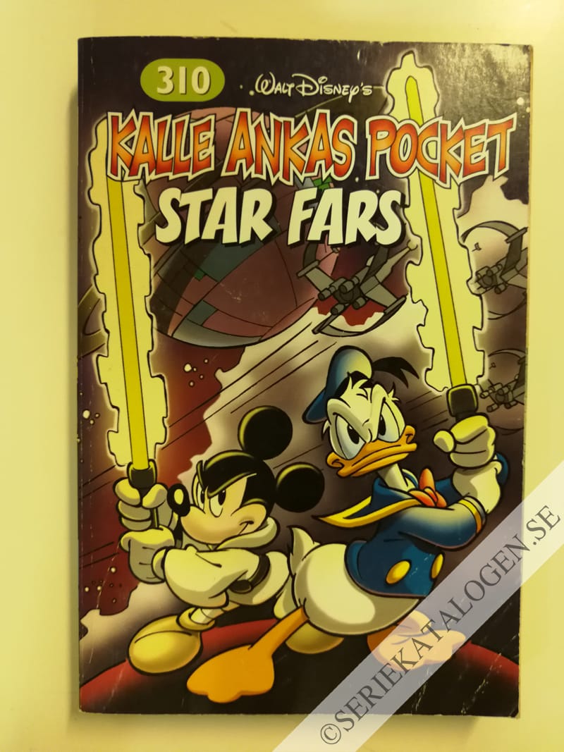 Framsida på Kalle Ankas pocket #310 - Star fars (2005)