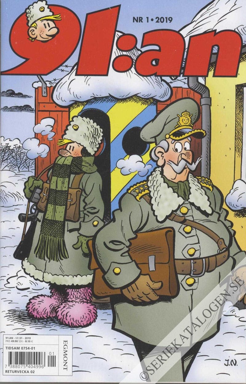 Framsida på 91:an #1 (2019)