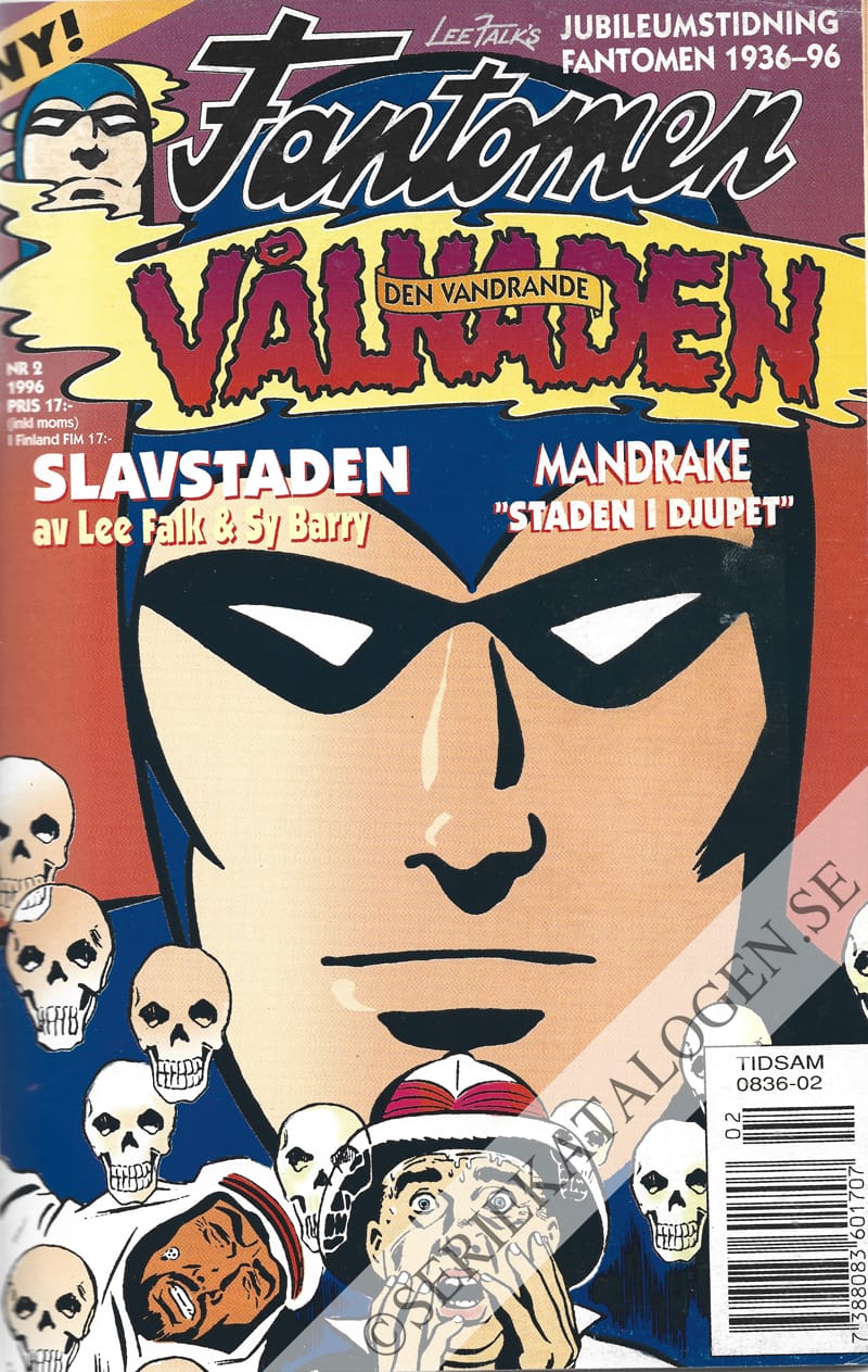 Framsida på Fantomen - den vandrande vålnaden #2 (1996)