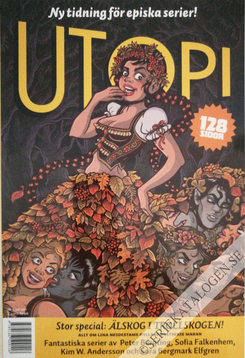 Framsida på Utopi magasin #3 (2011)