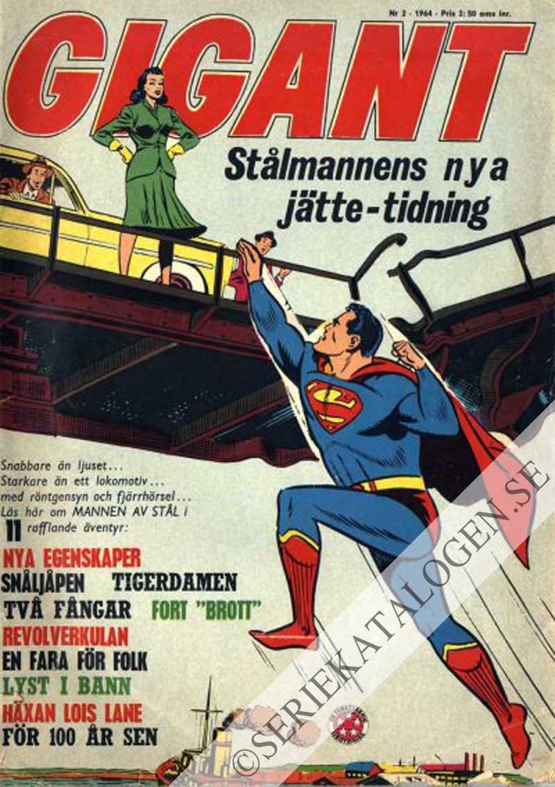Framsida på Gigant #2 (1964)