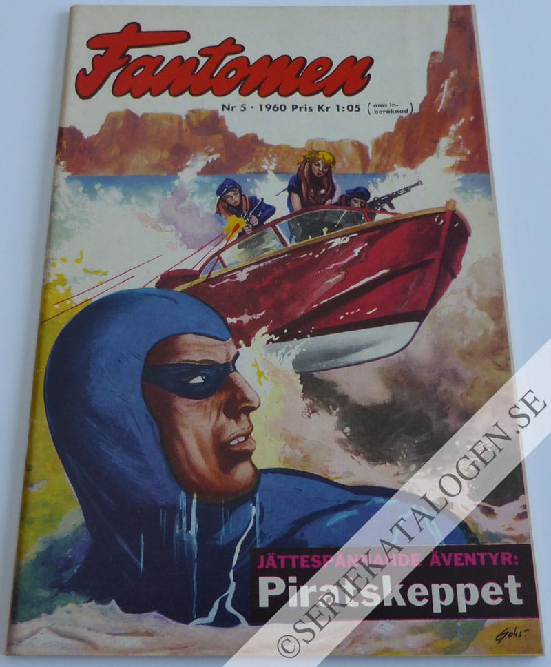 Framsida på Fantomen #5 (1960)