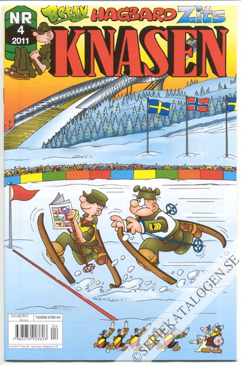 Framsida på Knasen #4 (2011)