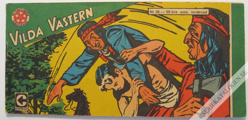 Framsida på Vilda Västern #36 (1967)