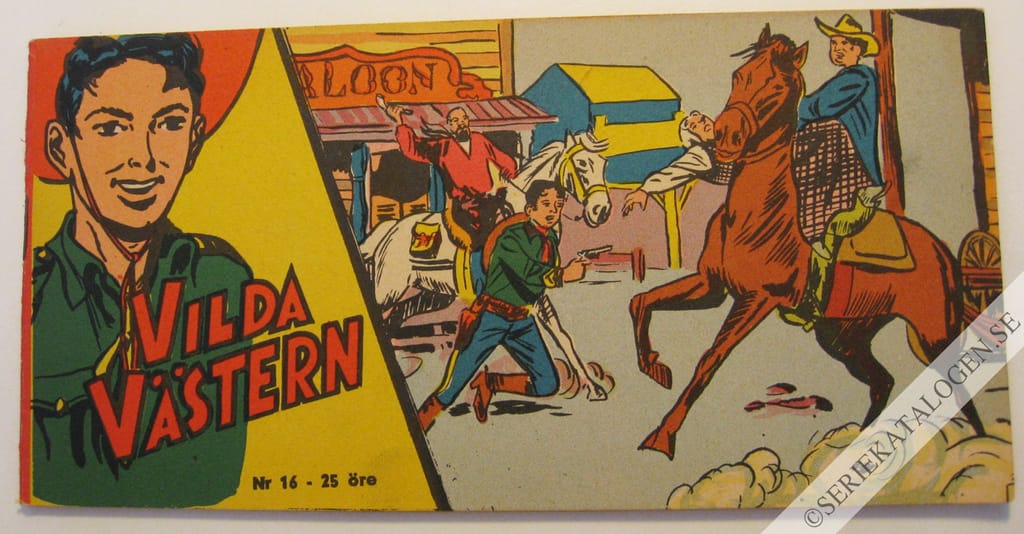 Framsida på Vilda Västern #16 (1959)