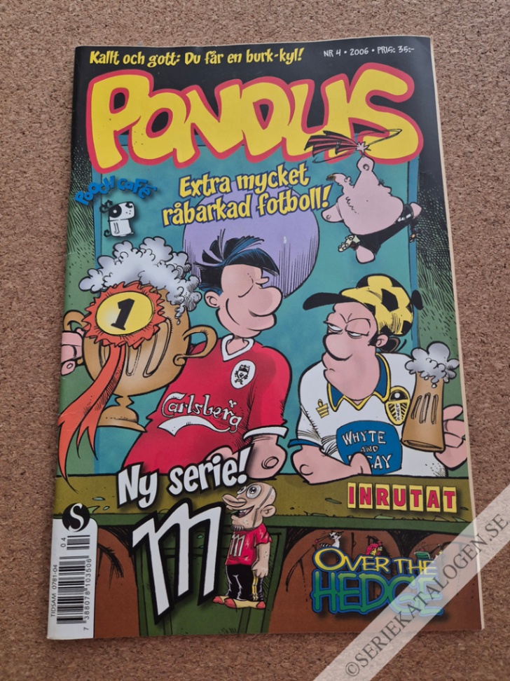Framsida på Pondus #4 (2006)
