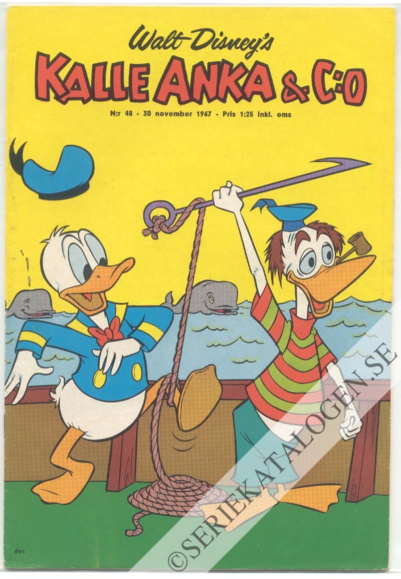 Framsida på Kalle Anka & C:o #48 (1967)