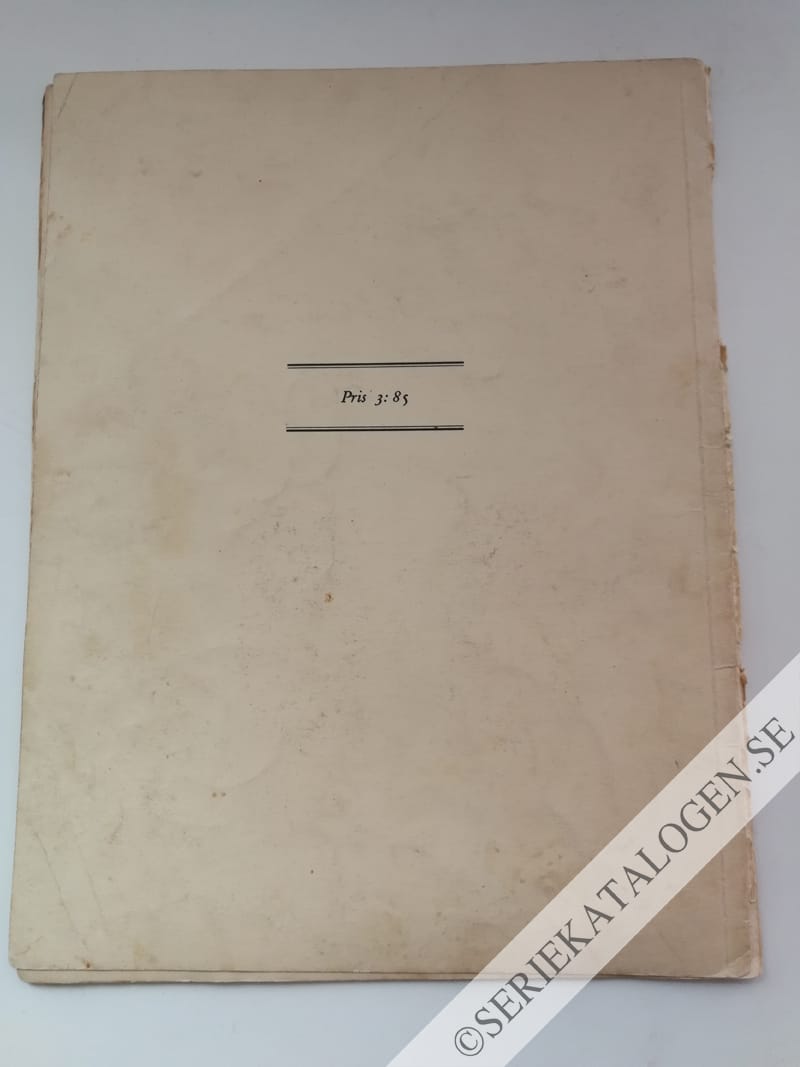 Baksida på Barna Hedenhös reser till Egypten (1949)