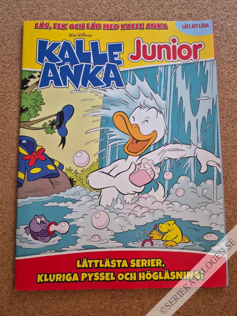 Framsida på Kalle Anka Junior #7 (2026)