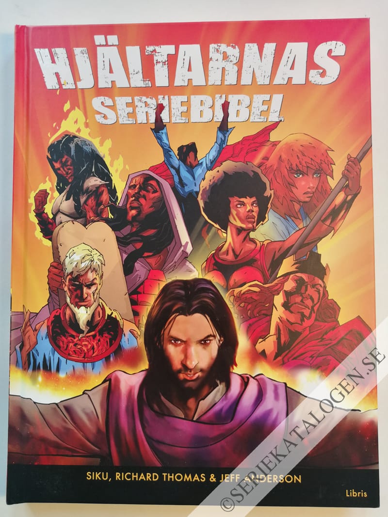 Framsida på Hjältarnas seriebibel # (2016)