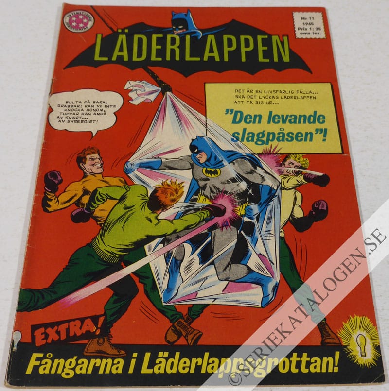 Framsida på Läderlappen och Robin #11 (1965)