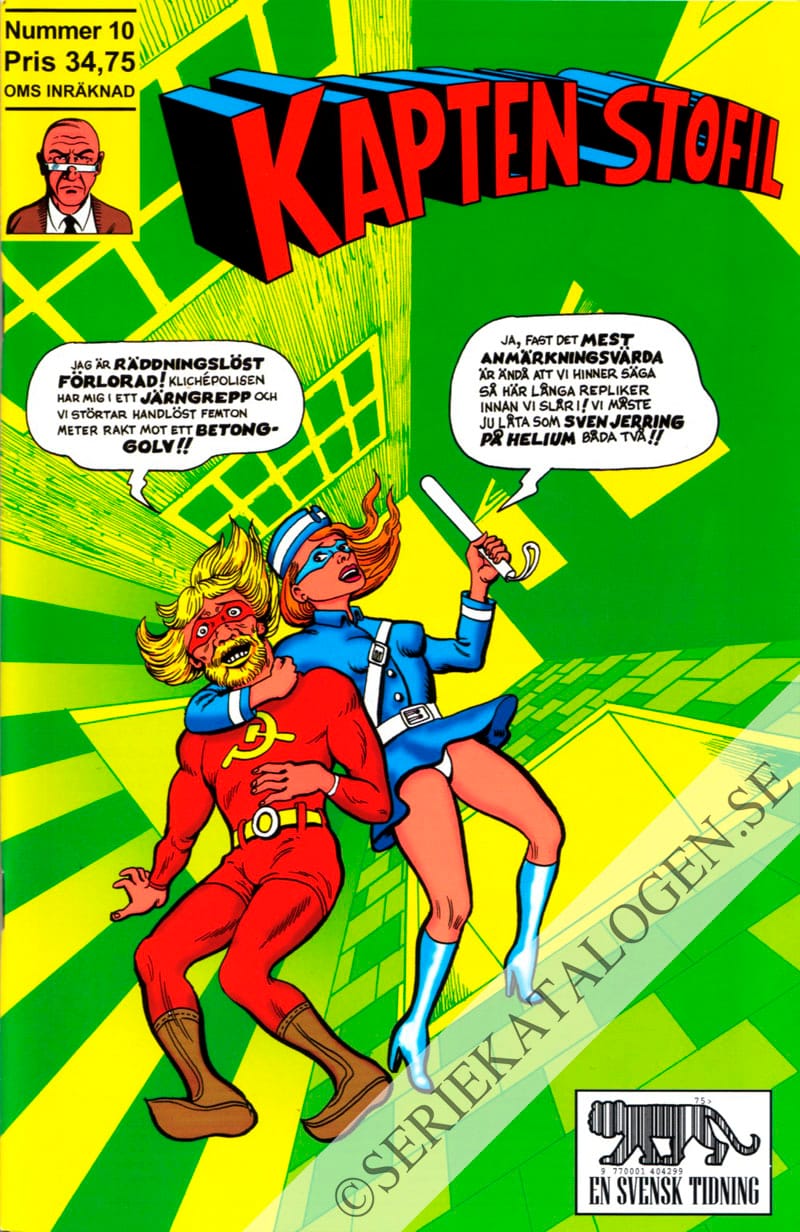 Framsida på Kapten Stofil #10 (2003)