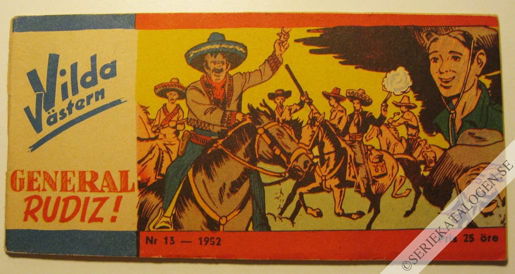 Framsida på Vilda Västern #13 (1952)