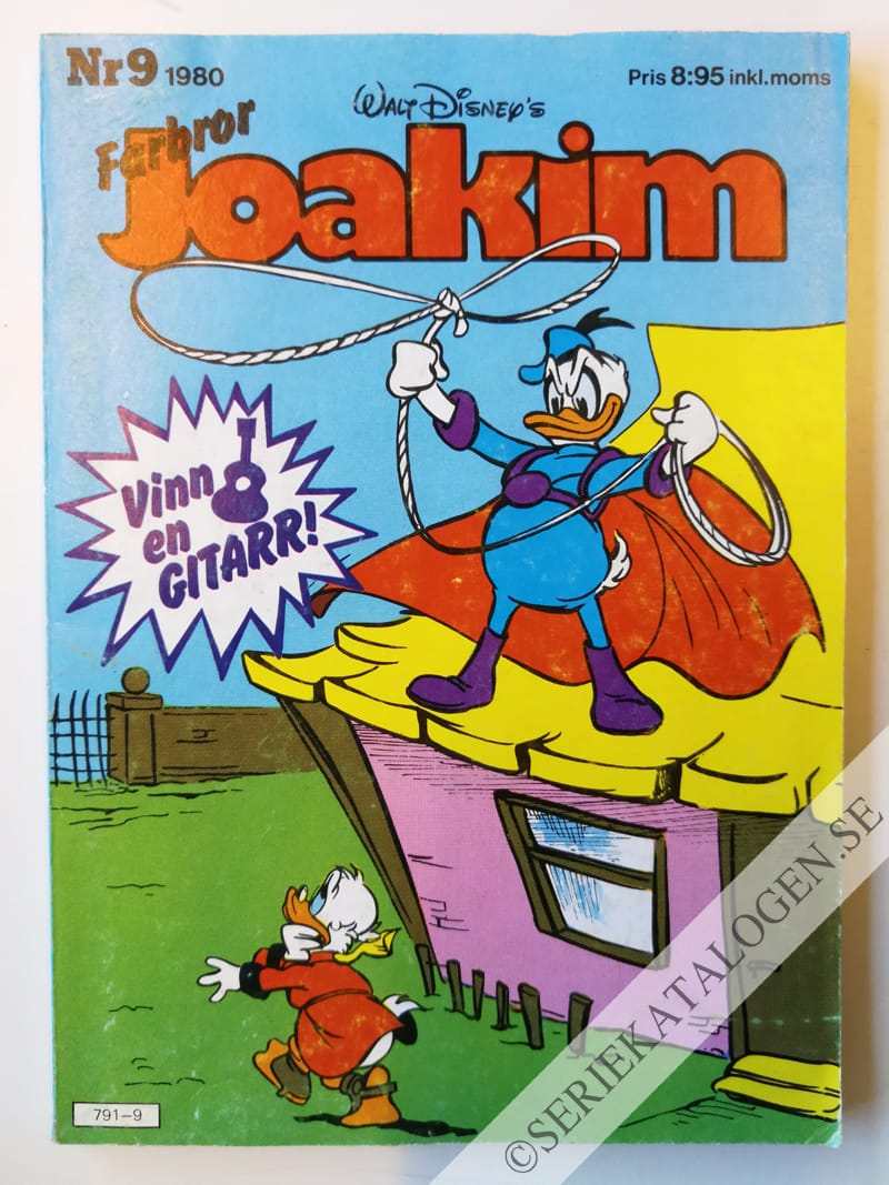 Framsida på Joakim #9 (1980)