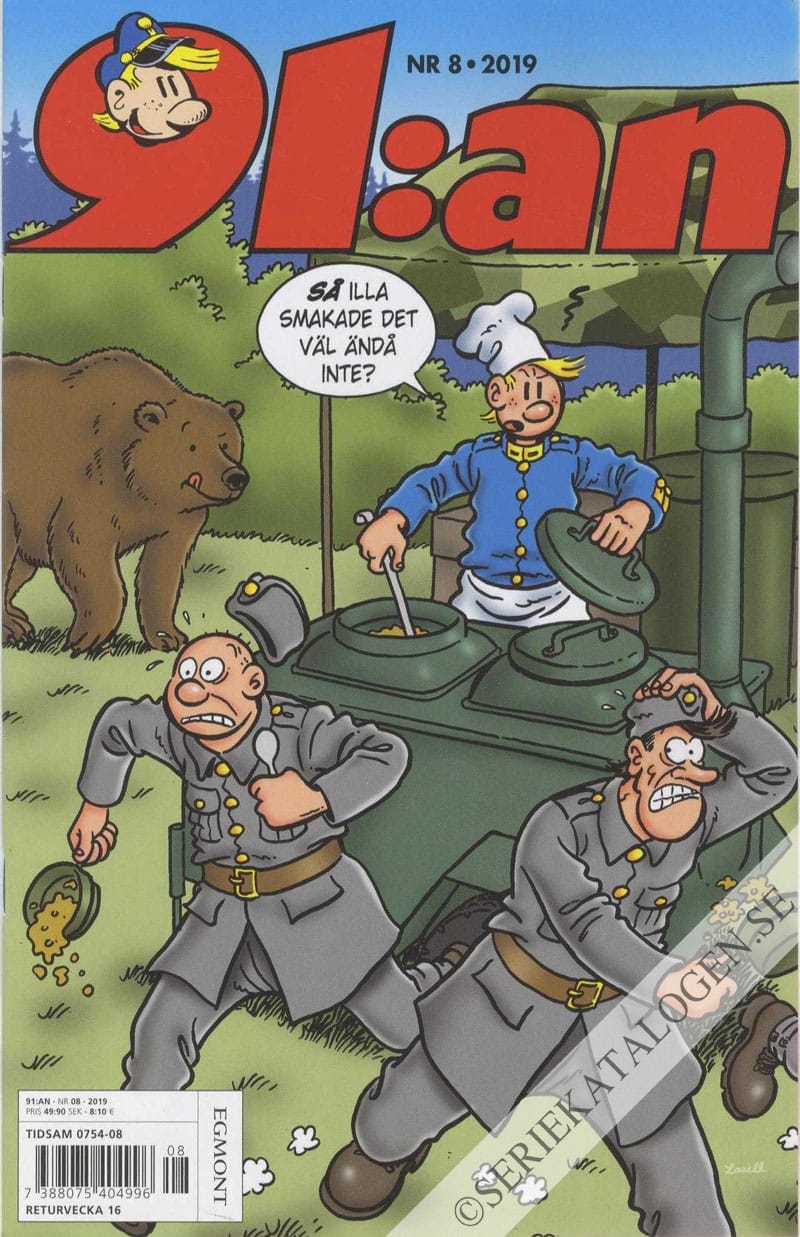 Framsida på 91:an #8 (2019)