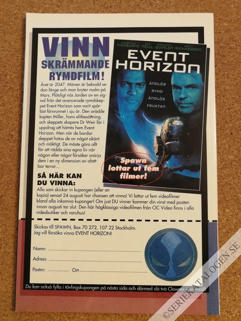 Baksida på Åter till helvetet! (1998)