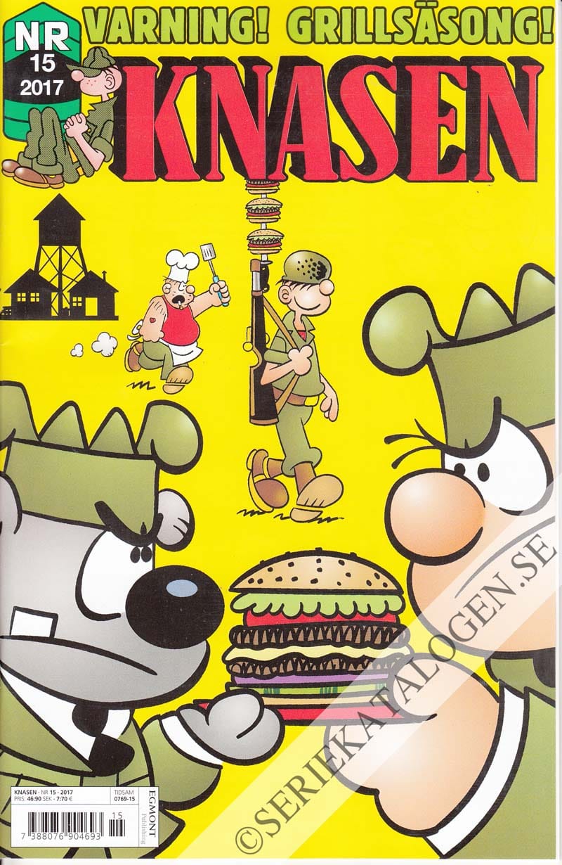 Framsida på Knasen #15 (2017)