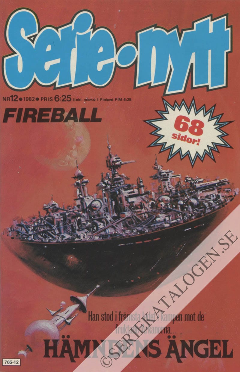 Framsida på Serie-Nytt #12 (1982)