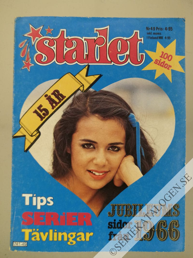 Framsida på Starlet #49 (1981)