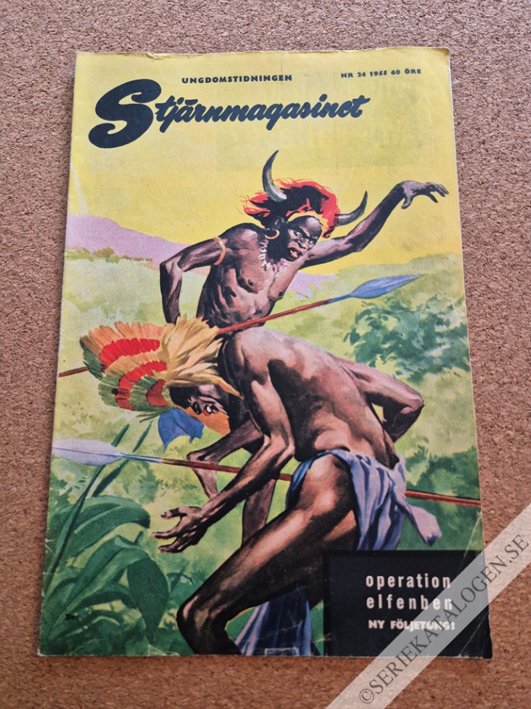 Framsida på Stjärnmagasinet #24 (1955)