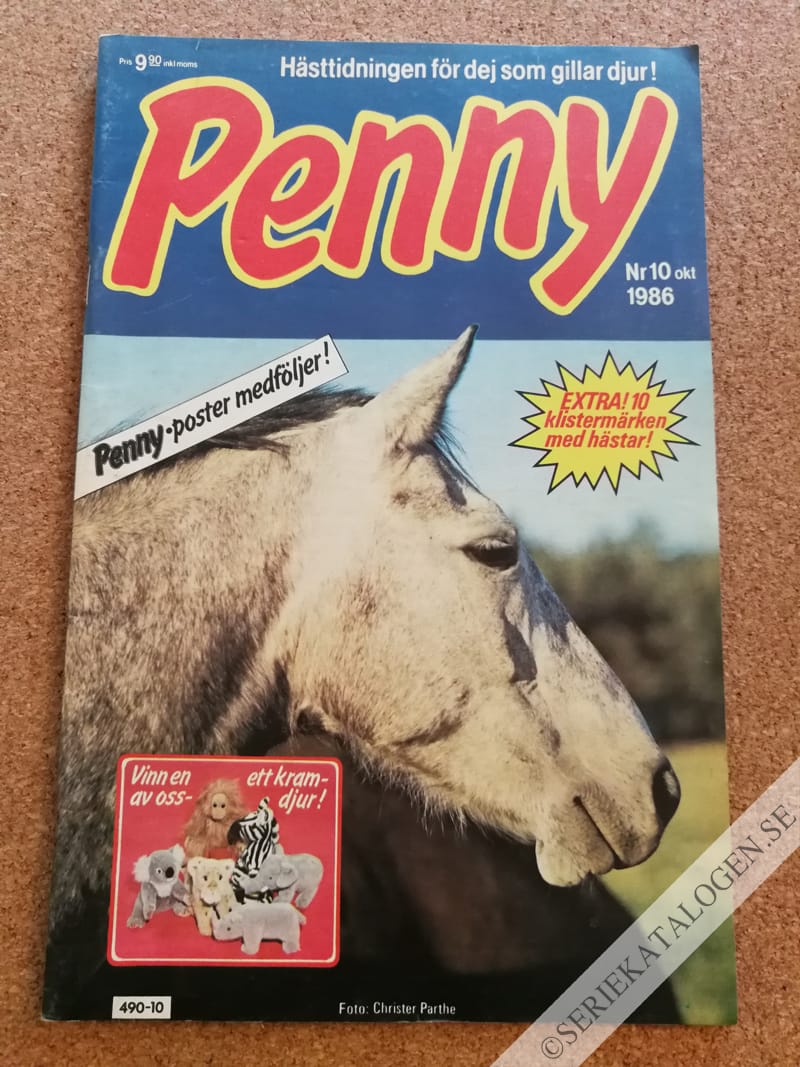 Framsida på Penny #10 (1986)