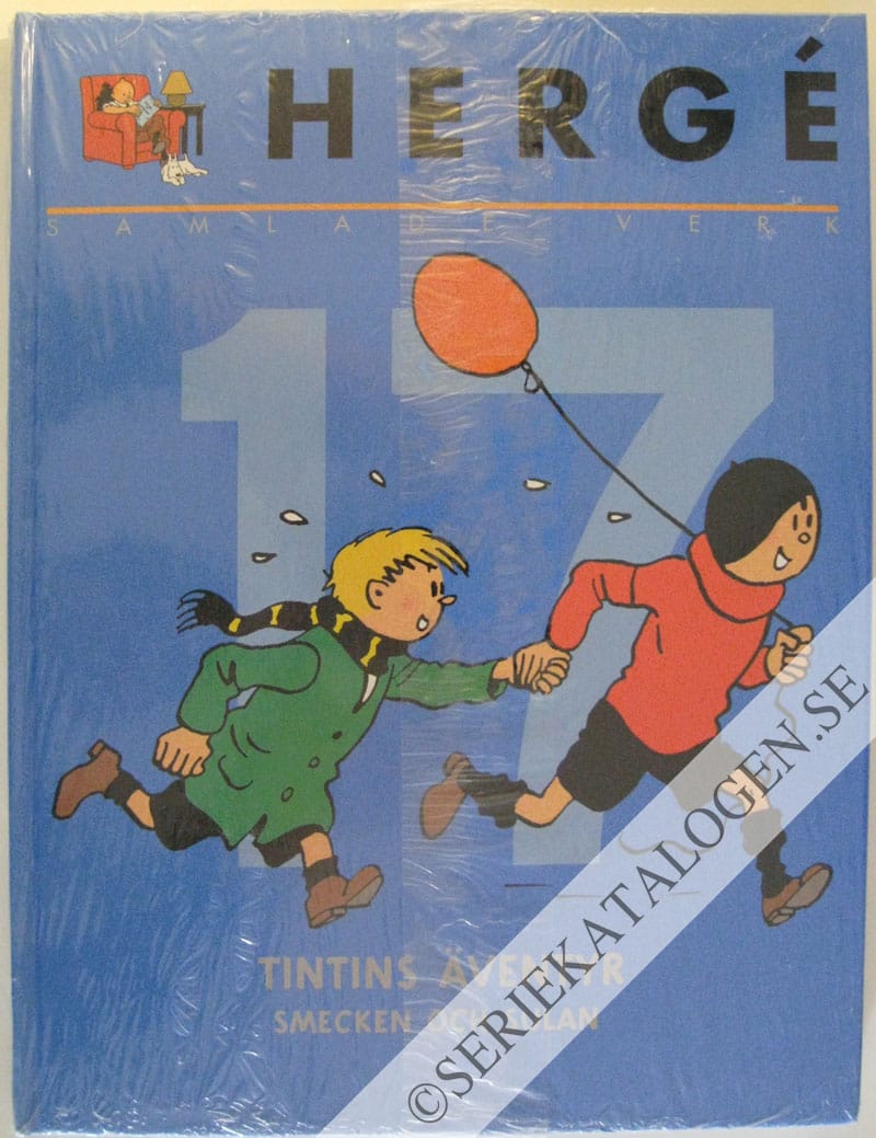 Framsida på Hergé - samlade verk #17 (2000)