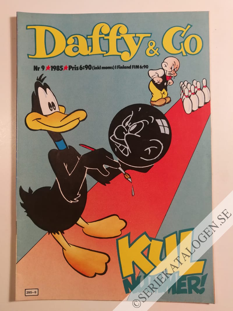 Framsida på Daffy & co #9 (1985)