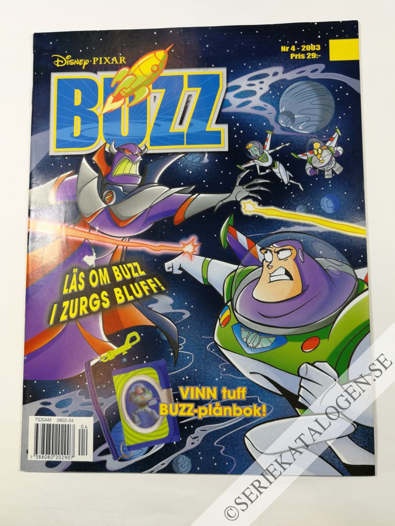 Framsida på Buzz Lightyear #4 (2003)