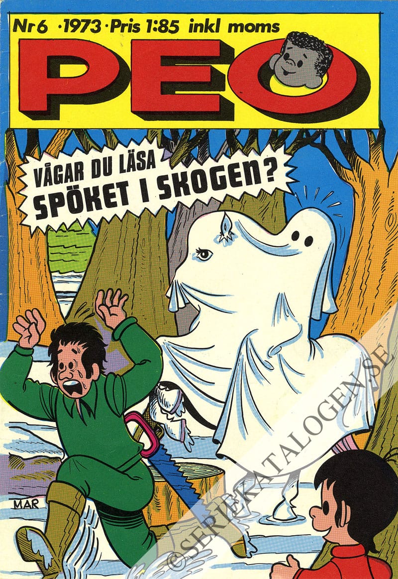Framsida på Peo #6 (1973)