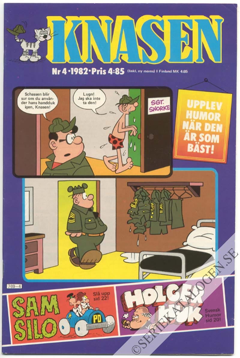 Framsida på Knasen #4 (1982)