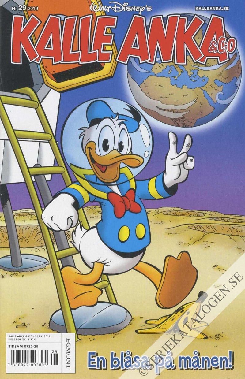 Framsida på Kalle Anka & C:o #29 (2019)