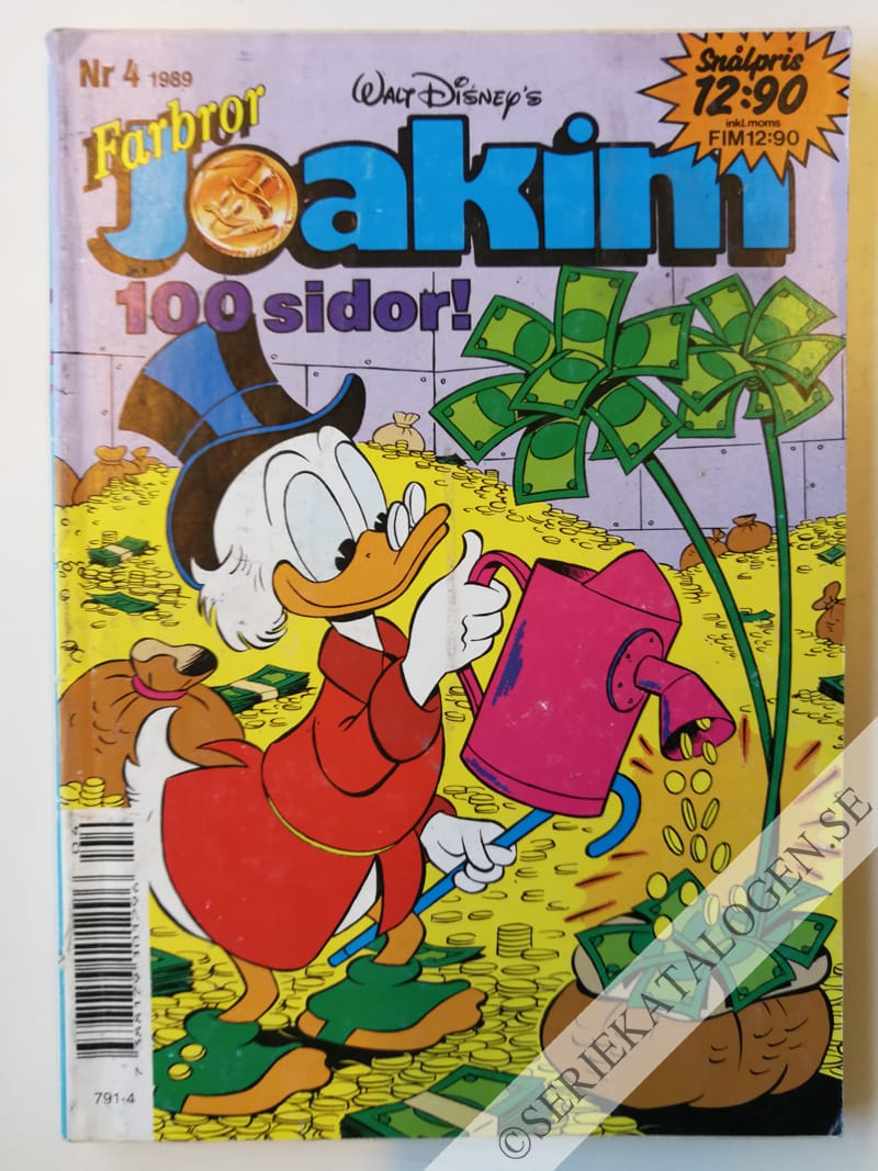 Framsida på Joakim #4 (1989)