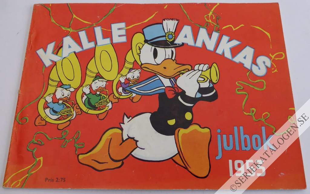 Framsida på Kalle Ankas julbok # (1953)