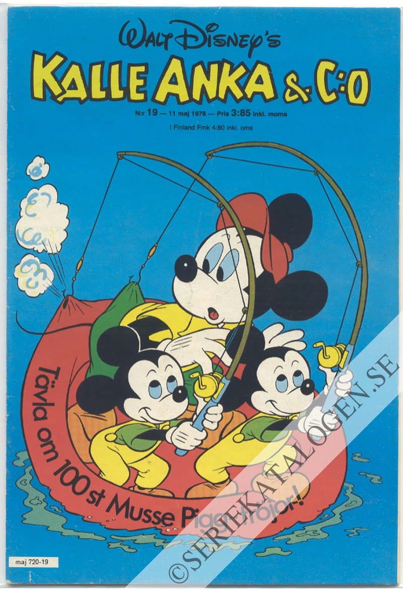 Framsida på Kalle Anka & C:o #19 (1978)