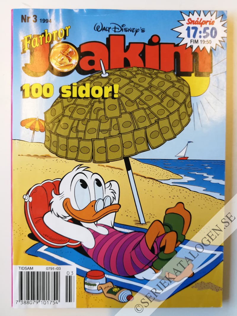 Framsida på Joakim #3 (1994)