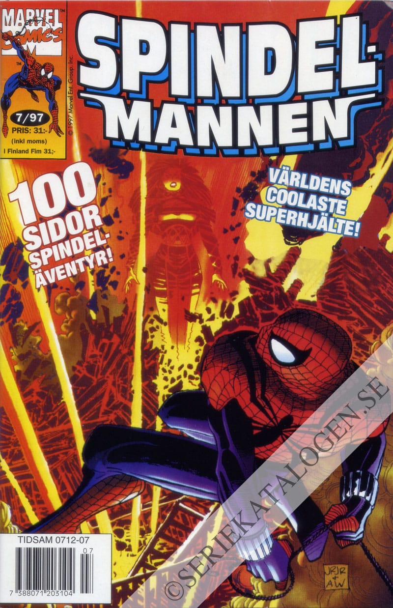 Framsida på Spindelmannen #7 (1997)