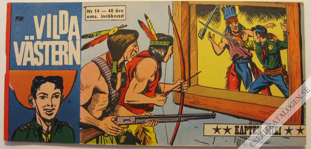 Framsida på Vilda Västern #14 (1964)