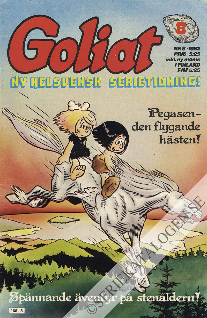 Framsida på Goliat #8 (1982)