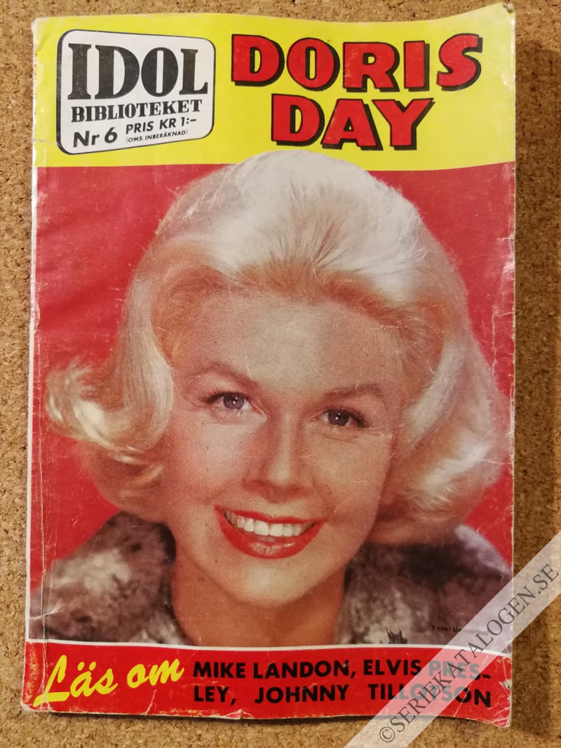 Framsida på Idolbiblioteket #6 (1961)