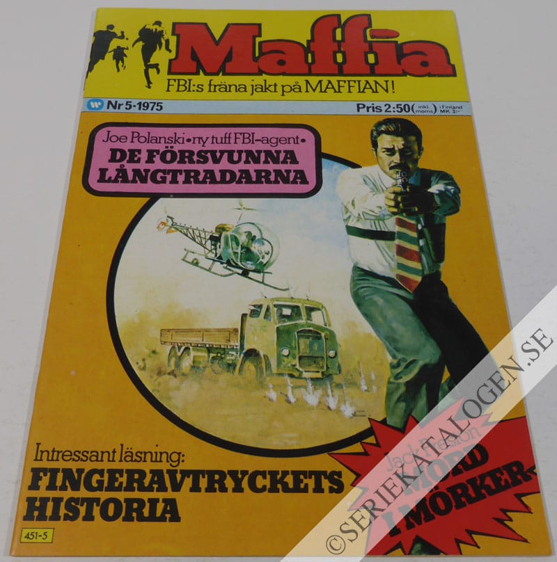 Framsida på Maffia #5 (1975)