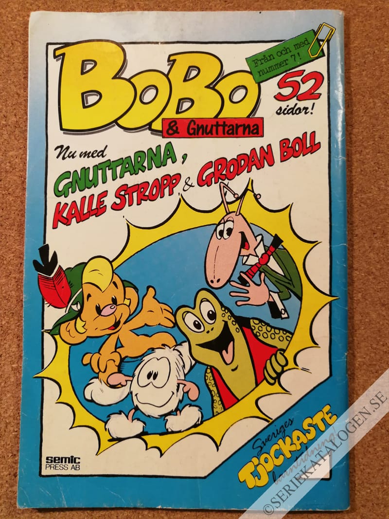 Baksida på Bad det är bra på stranden! (1988)