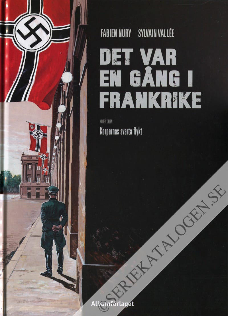 Framsida på Det var en gång i Frankrike Korparnas svarta flykt (2013)