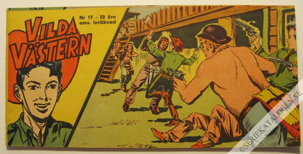 Framsida på Vilda Västern #19 (1961)