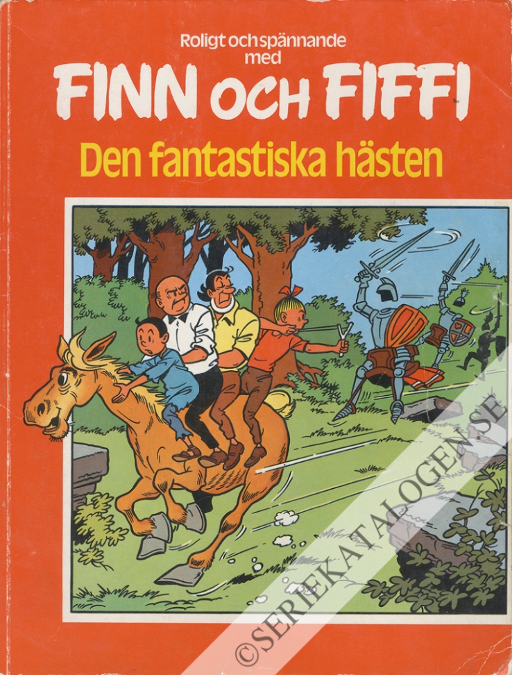 Framsida på Finn och Fiffi #32 - Den fantastiska hästen (1979)