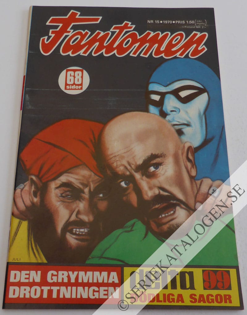 Framsida på Fantomen #15 (1970)