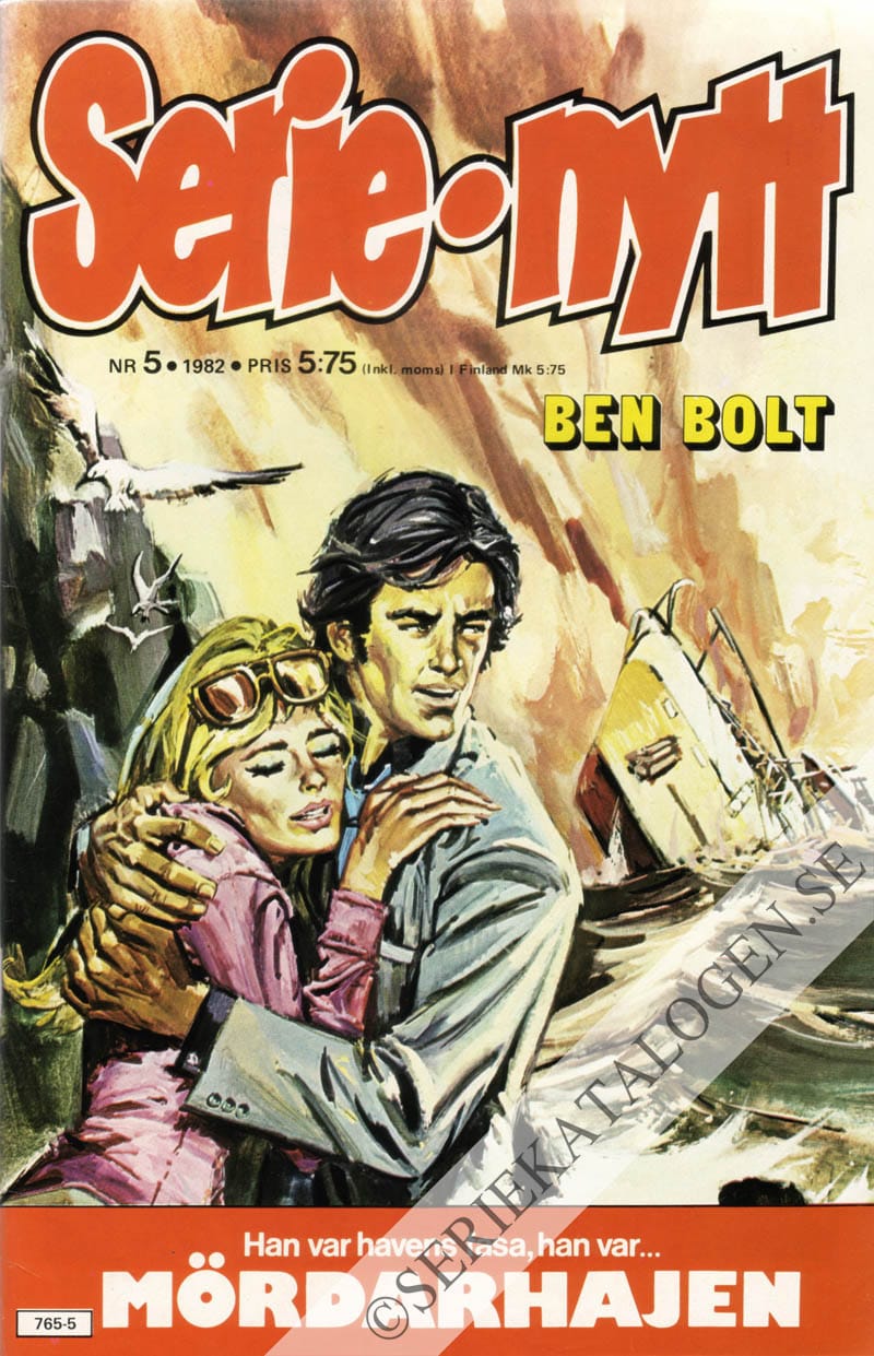 Framsida på Serie-Nytt #5 (1982)