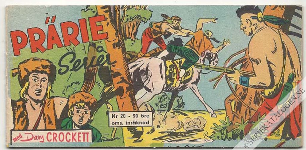 Framsida på Prärie-serier #20 (1960)