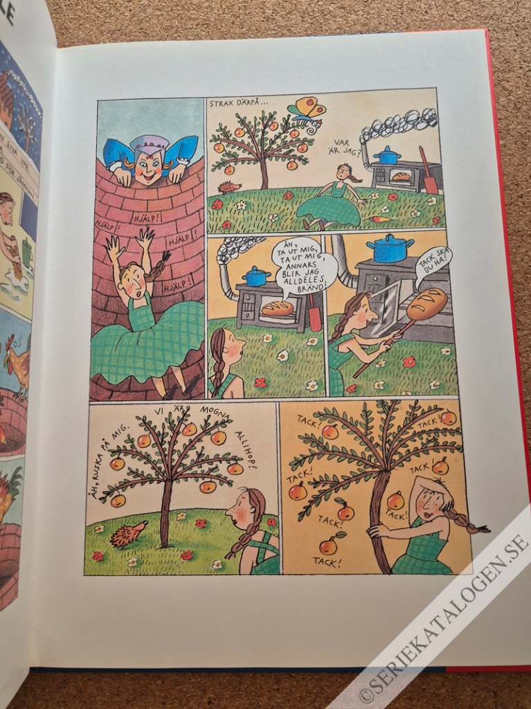 Exempel på Klassiska Grimm-sagor i serieform (1999)