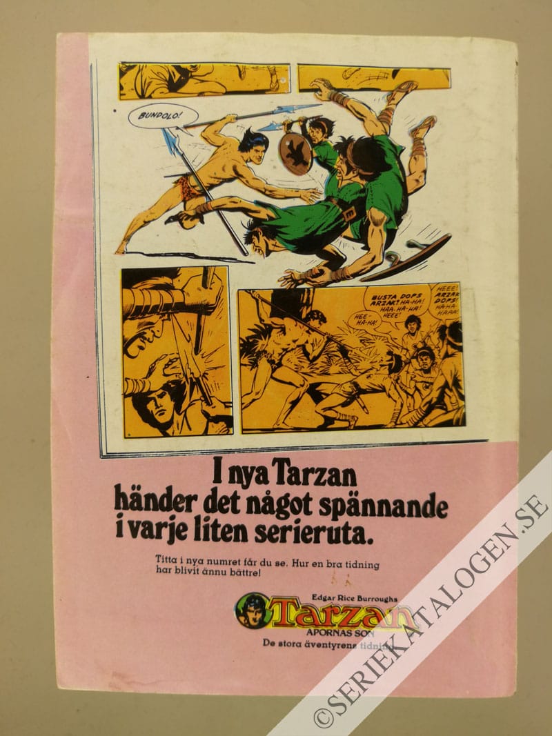 Baksida på Sarkofagens hemlighet (1981)